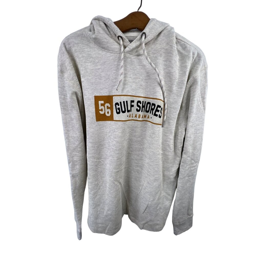 Good Land Supply Hoodie Size Medium Gulf Shores Alabama Pullover Cotton Blend